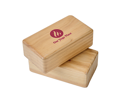 Solid Wooden Yoga Blocks (Pine)